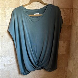 Lou&Grey teal/sage green T in XL
